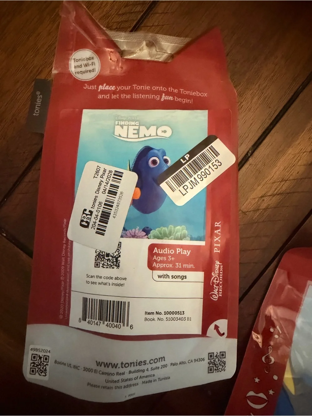 Tonies- Finding Nemo with Songs